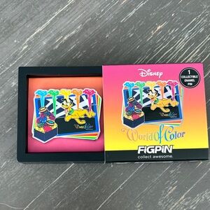 Disney FigPin World of Color Dessert Party Pluto Enamel Pin